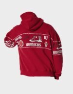 Boxy Indiana University Hoosiers Hoodie - Image 2