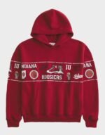 Boxy Indiana University Hoosiers Hoodie