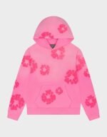 Denim Tears Mono Cotton Wreath Pink Hoodie