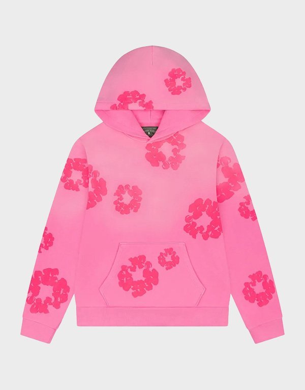 denim-tears-mono-cotton-wreath-pink-hoodie.jpg Denim Tears Mono Cotton Wreath Pink Hoodie - Image 1
