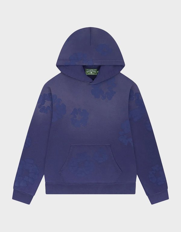 denim-tears-mono-wreath-hoodie.jpg Denim Tears Mono Wreath Hoodie - Image 1