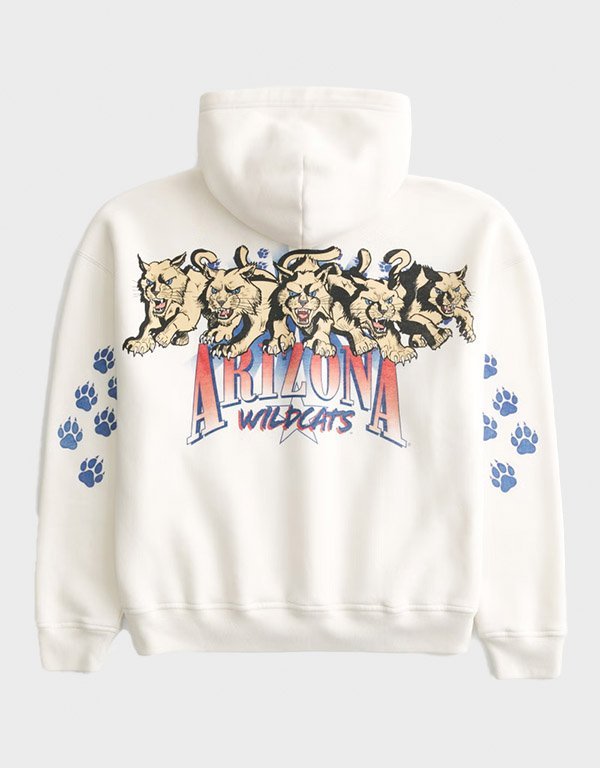 hollister-arizona-wildcats-hoodie.jpg Hollister Arizona Wildcats Hoodie - Image 1