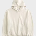 Hollister Boxy Dark Cream Hoodie