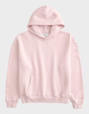Hollister Boxy Light Pink Hoodie