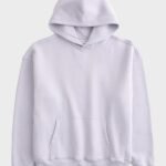 Hollister Boxy Light Purple Hoodie