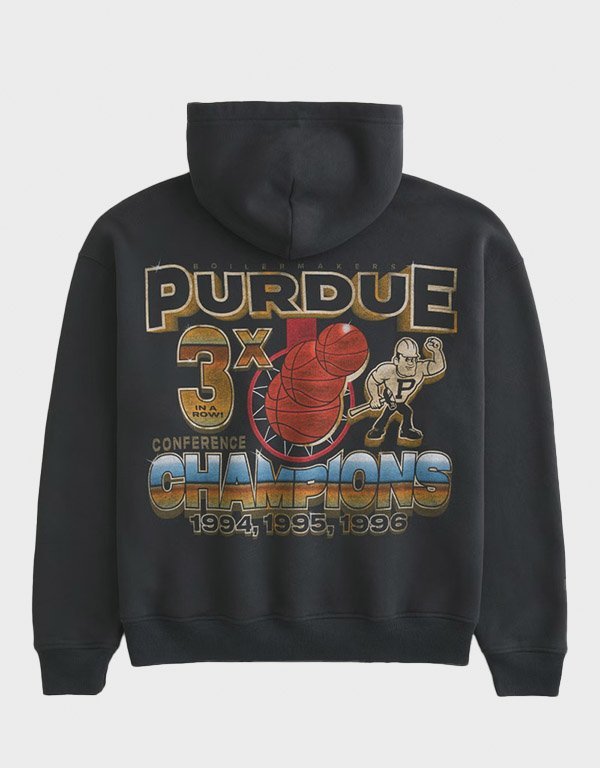 hollister-boxy-purdue-university-hoodie.jpg Hollister Boxy Purdue University Hoodie - Image 1
