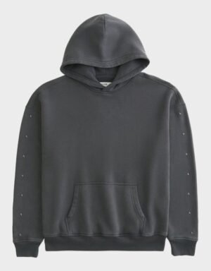 Hollister Boxy Star Detail Hoodie