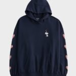 Hollister Oversized Snoopy Hoodie