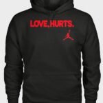 Jalen Hurts Love Hurts Black Hoodie
