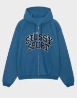 Stussy Sport Zip Up Hoodie - Image 5