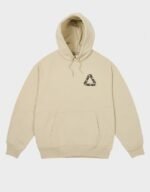 Palace Rose P3 Stoney Grey Hoodie - Image 2