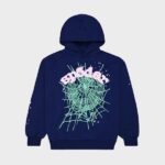 Sp5der OG Web Navy Hoodie