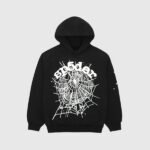 Sp5der OG Web Black Hoodie
