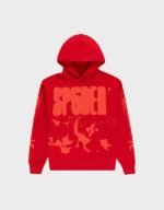 Sp5der X-Ray Red Hoodie