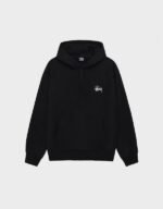 Stussy Black Basic Hoodie - Image 2
