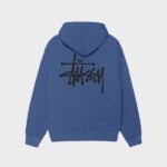 Stussy Blue Basic Hoodie