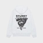Stussy Dragon Ash Heather Hoodie
