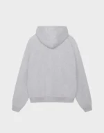 Stussy Grey Heather Relaxed Fleece Hoodie - Image 2