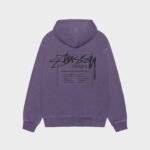 Stussy Modern Age Grape Pigment Dyed Hoodie