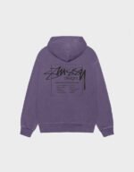 Stussy Modern Age Grape Pigment Dyed Hoodie
