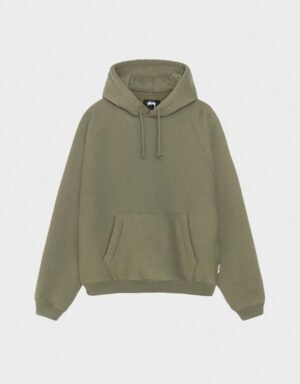 Stussy Olive Relaxed Hoodie