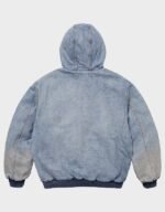Supreme Reflective Arc Work Denim Hoodie - Image 2