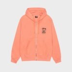 Stussy Stock Link Pigment Dyed Sherbert Hoodie