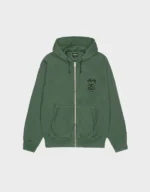 Stussy Stock Link Pigment Dyed Zip Hoodie