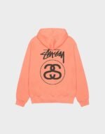 Stussy Stock Link Pigment Dyed Sherbert Hoodie - Image 2