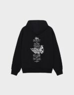 Stussy Swim Out Zip Black Hoodie - Image 2