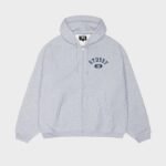 Stussy Varsity Grey Heather Hoodie