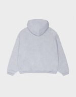 Stussy Varsity Grey Heather Hoodie - Image 2