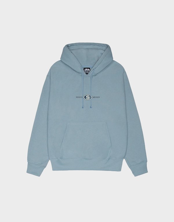 stussy-worldwide-dot-slate-hoodie.jpg Stussy Worldwide Dot Slate Hoodie - Image 1