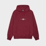 Stussy Worldwide Dot Wine Hoodie