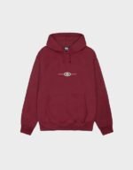 Stussy Worldwide Dot Wine Hoodie