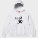 Supreme Homerun Ash Grey Hoodie