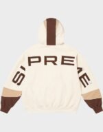Supreme Paneled Natural Hoodie - Image 2